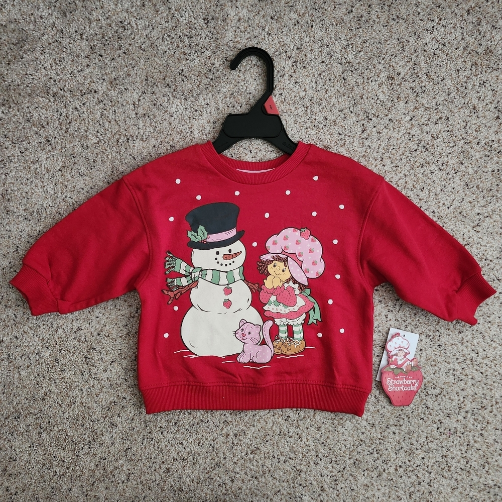Strawberry Shortcake Christmas Holiday Sweater